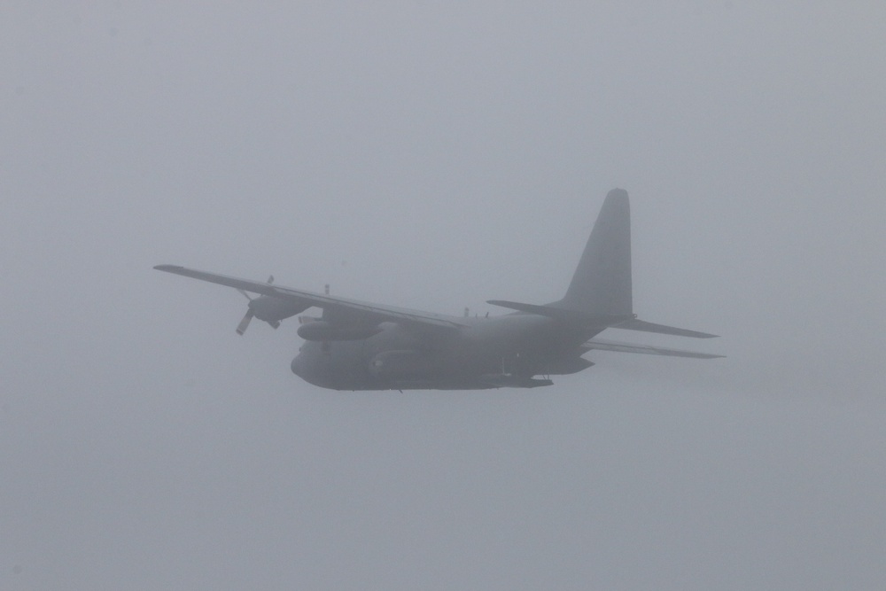 USS Howard Conducts Underway Operations with a C-130