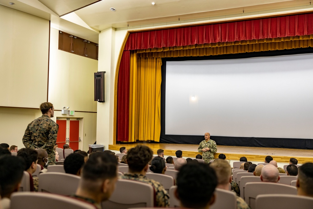 MCPON visits III MEF