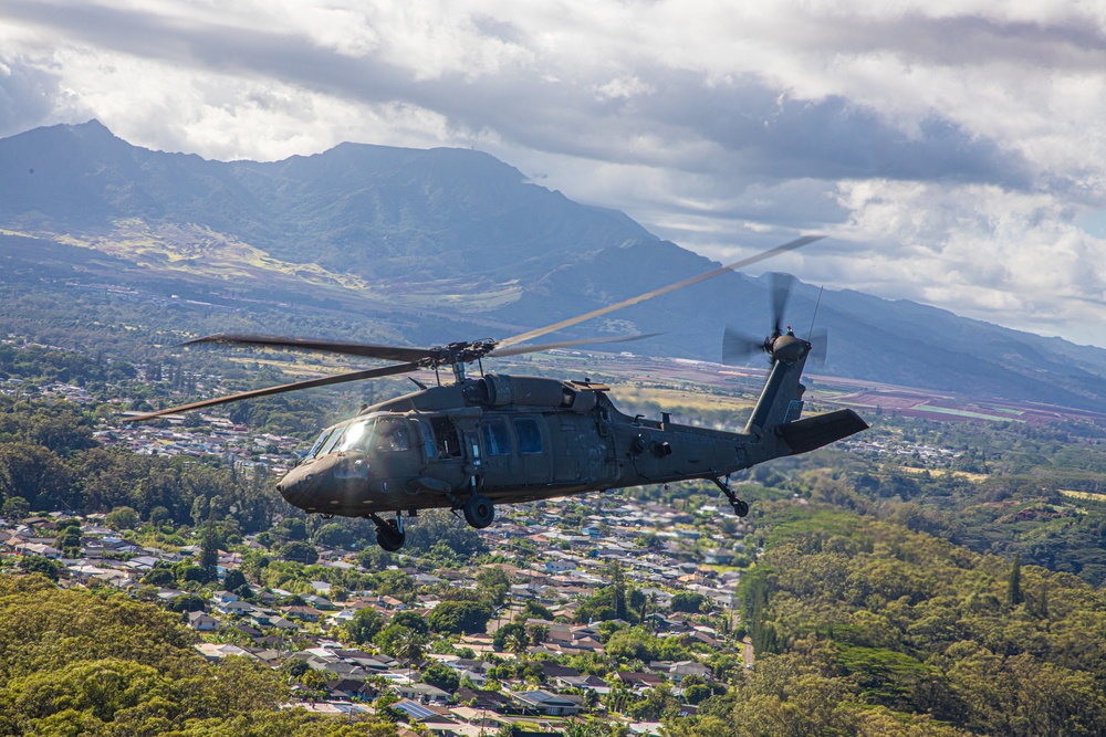 Black Hawk Routine Flight