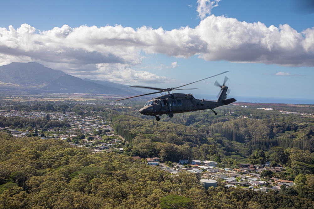 Black Hawk Routine Flight