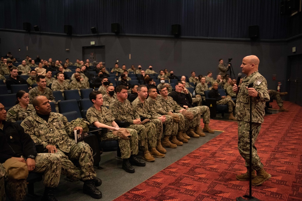 MCPON visits CFAY, Nov. 22