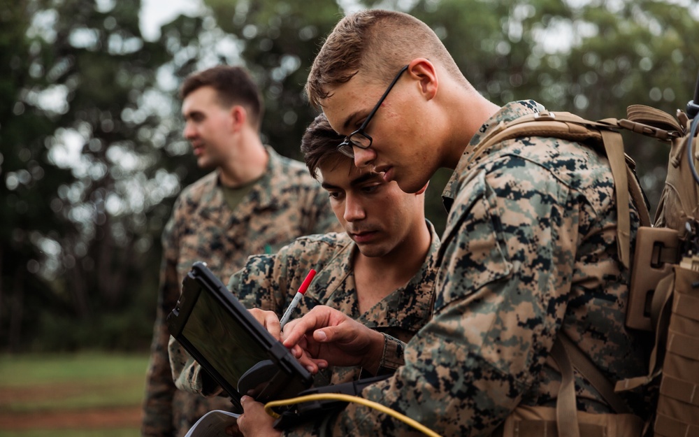 U.S. Marines Conduct Joint Electronic Warfare Training with U.S. Army