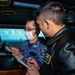 JMSDF Liaison Naval Officers Visit USS Carl Vinson (CVN 70) During ANNUALEX 2021