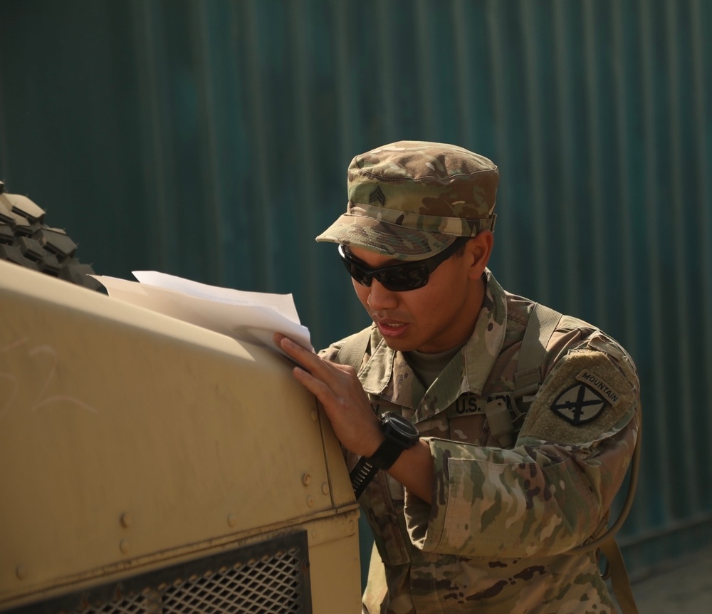 Task Force Provider Best Soldier/NCO Competition