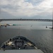 USS Frank Cable Departs Yokohama