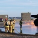 Firefighters train to fight aircraft burns at Boston-Logan International Airport