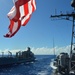 USS Lake Champlain conducts replenishment-at-sea in Philippine Sea