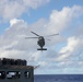 USS Lake Champlain conducts replenishment-at-sea in Philippine Sea