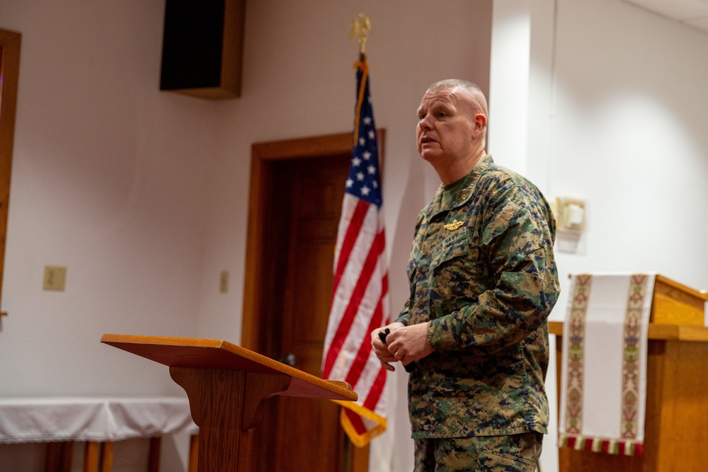 2nd MAW Celebrates Chaplain Corps’ 246th Birthday