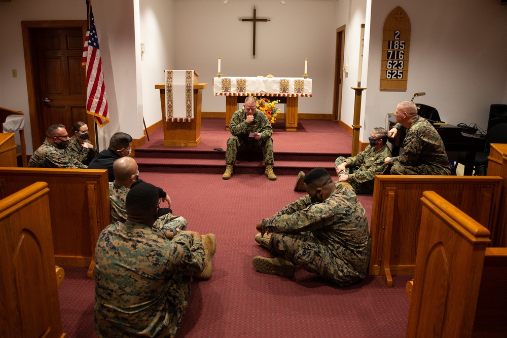 2nd MAW Celebrates Chaplain Corps’ 246th Birthday