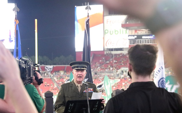 USF, BUCS game Salute to Service