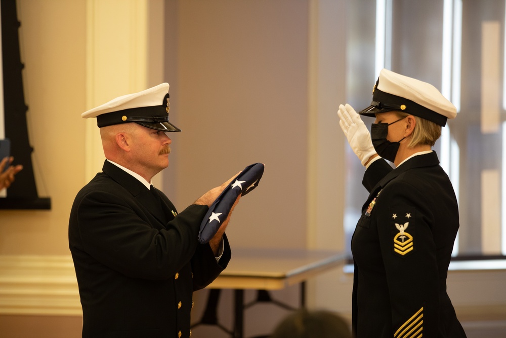 Navy Senior Enlisted Adviser Retires from 2nd Marine Logistics Group