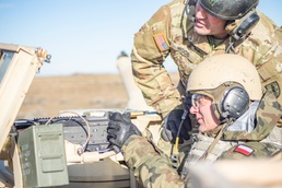 Polish Land Forces attend Idaho National Guard tank training