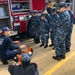 Sea Cadets Live a Day in the Life of a Firefighter