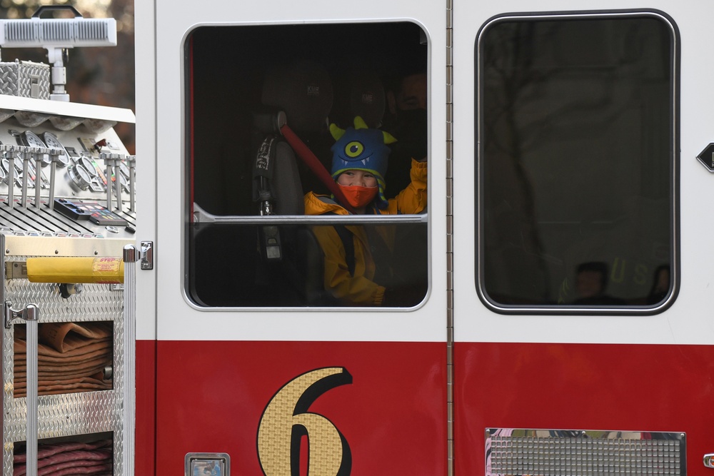 Pumpkin decorating contest winners get special ride to school