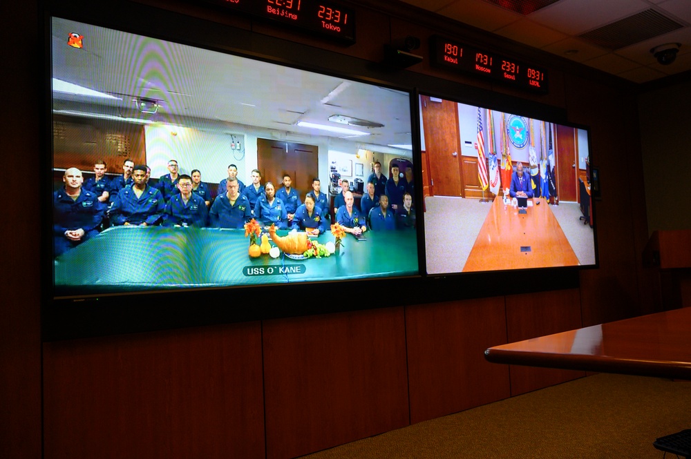 SECDEF wishes deployed service members happy holidays