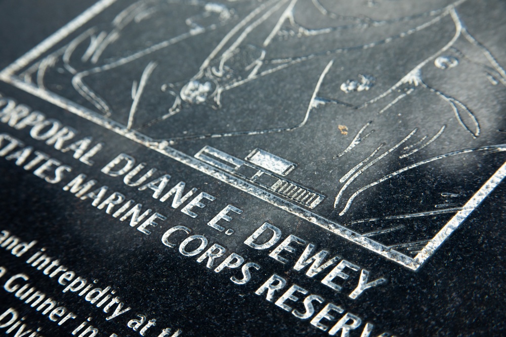 MCBH holds wreath laying ceremony for Medal of Honor recipient Cpl. Duane Dewey, Marine Corps Base Hawaii