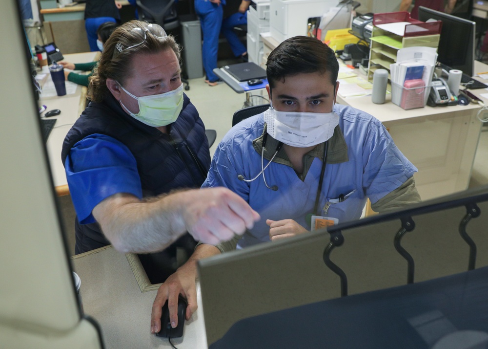 U.S. Air Force Medical Response Team Begins First Day of Clinical Operations at Minneapolis Hospital