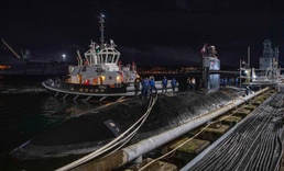 USS Oklahoma City Arrives in Bremerton