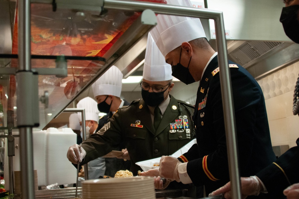 2nd Infantry Division Hosts Thanksgiving Celebrations on Camp Humphreys
