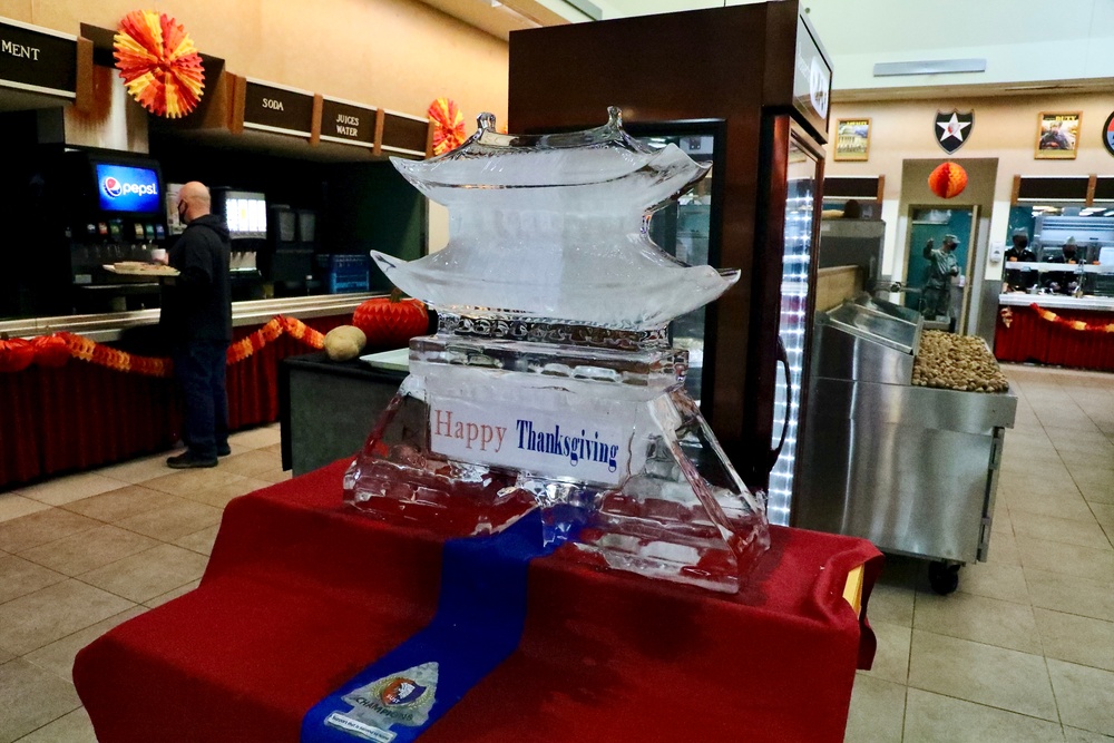 2nd Infantry Division Hosts Thanksgiving Celebrations on Camp Humphreys