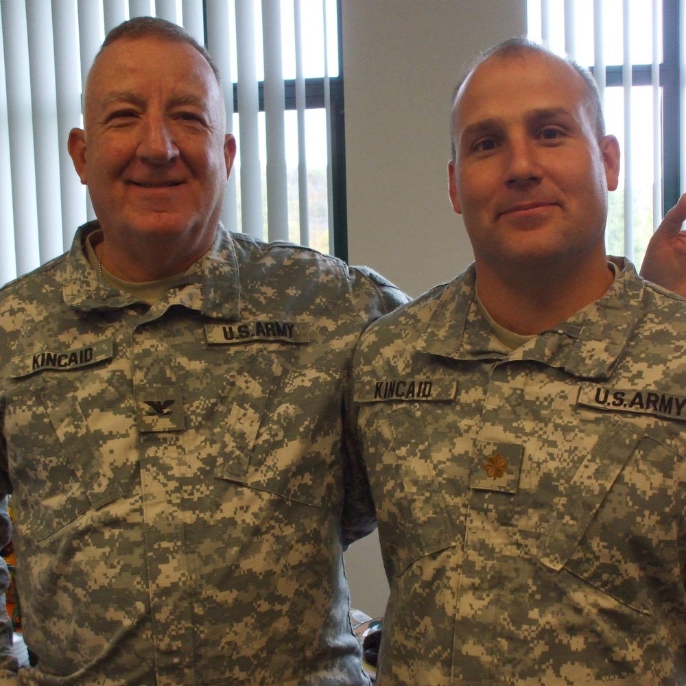 Son Carries on Father's Legacy, Commands Same Unit While Deployed