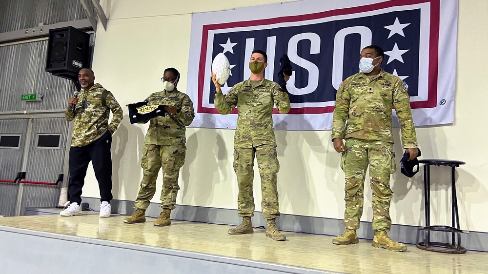 National Guard USO Thanksgiving Tour 2021
