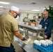 Sailors Eat During a Thanksgiving Day Meal