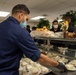 Sailors Eat During a Thanksgiving Day Meal