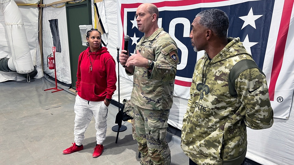 National Guard USO Thanksgiving Tour 2021