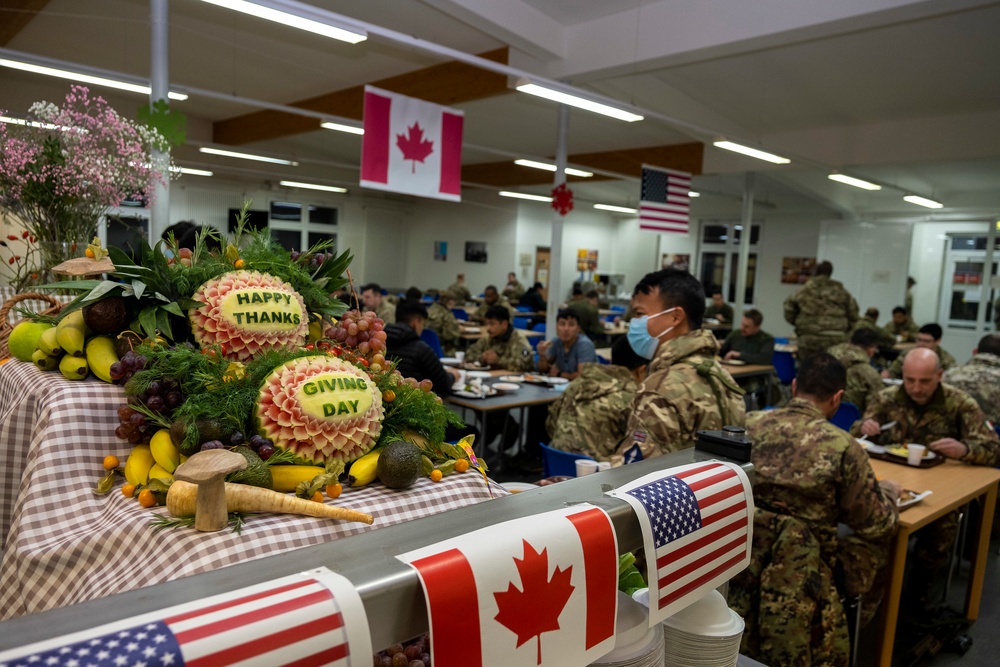 Thanksgiving with NATO Allies