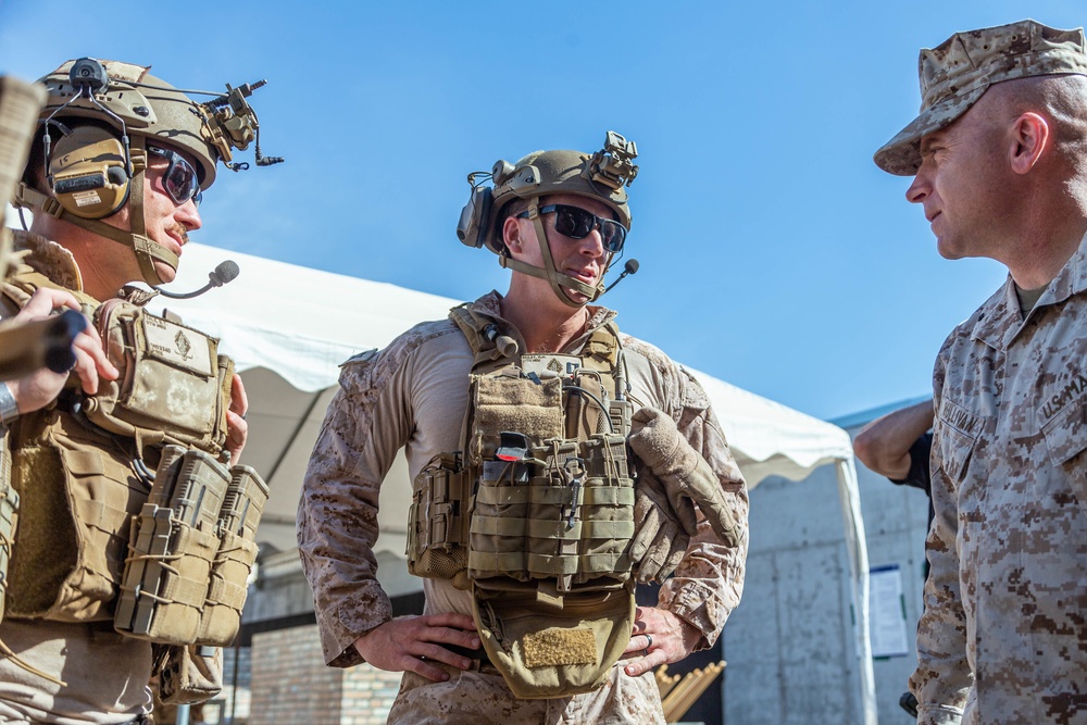 TF 51/5 visits Marines training at IMI Academy in Israel