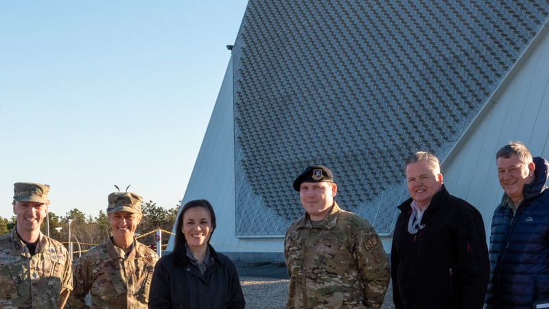 Under Secretary of the Air Force visits Cape Cod Air and Space installations