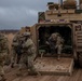 Soldiers with 3rd Battalion, 66th Armored Regiment, 1st Armored Brigade Combat Team, 1st Infantry Division conduct range operations at Camp Ādaži