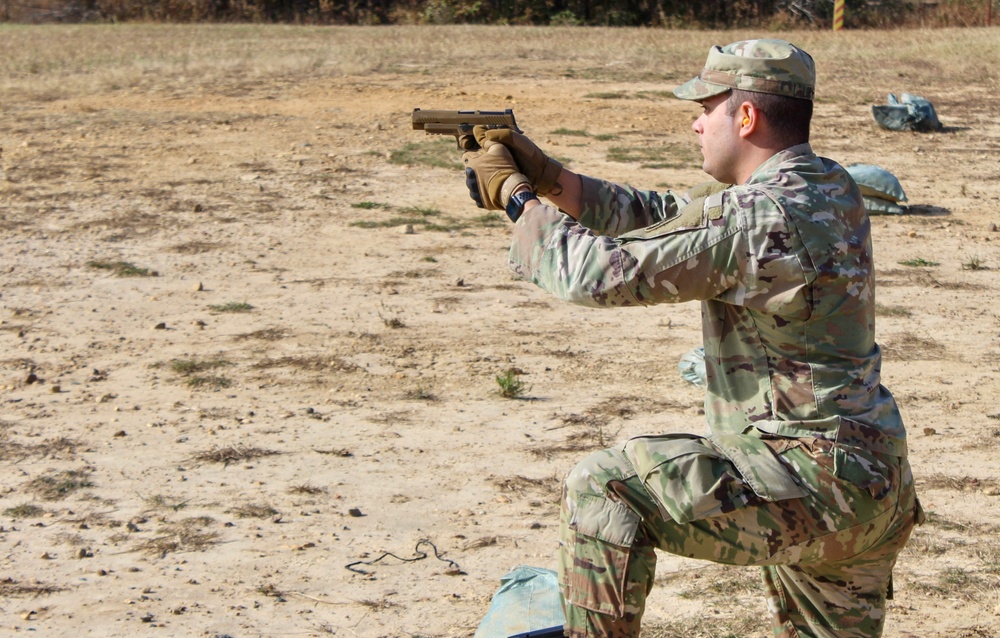 58th EMIB Weapons Qual at Quantico