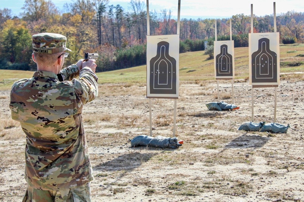 58th EMIB Weapons Qual at Quantico