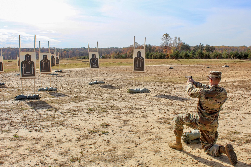 58th EMIB Weapons Qual at Quantico