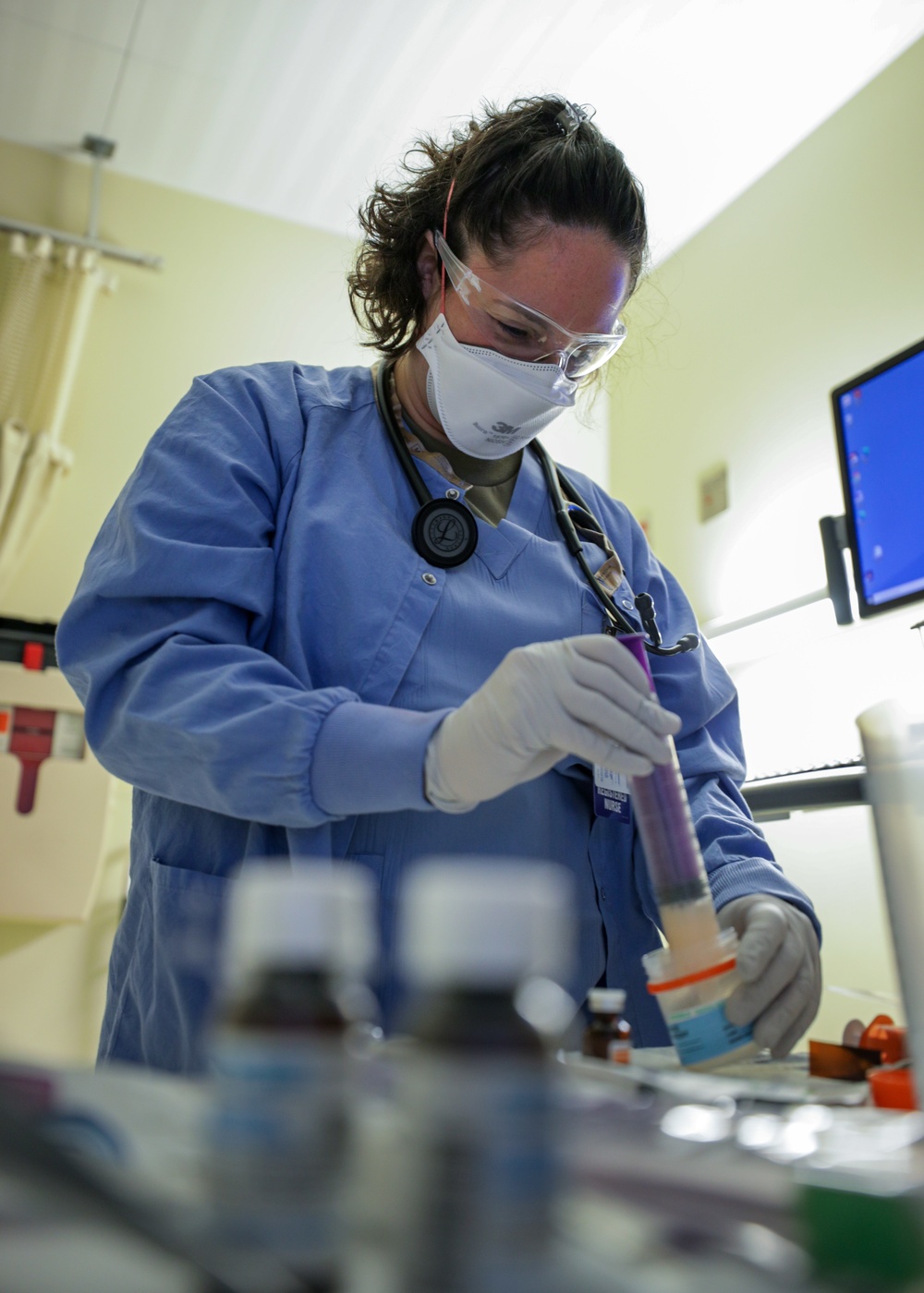 U.S. Air Force Medical Response Team Conducts Clinical Operations at Minneapolis Hospital