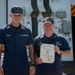 USCGC Stone holds all-hands on flight deck for crew recognitions, promotions