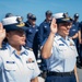 USCGC Stone holds all-hands on flight deck for crew recognitions, promotions