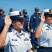 USCGC Stone holds all-hands on flight deck for crew recognitions, promotions