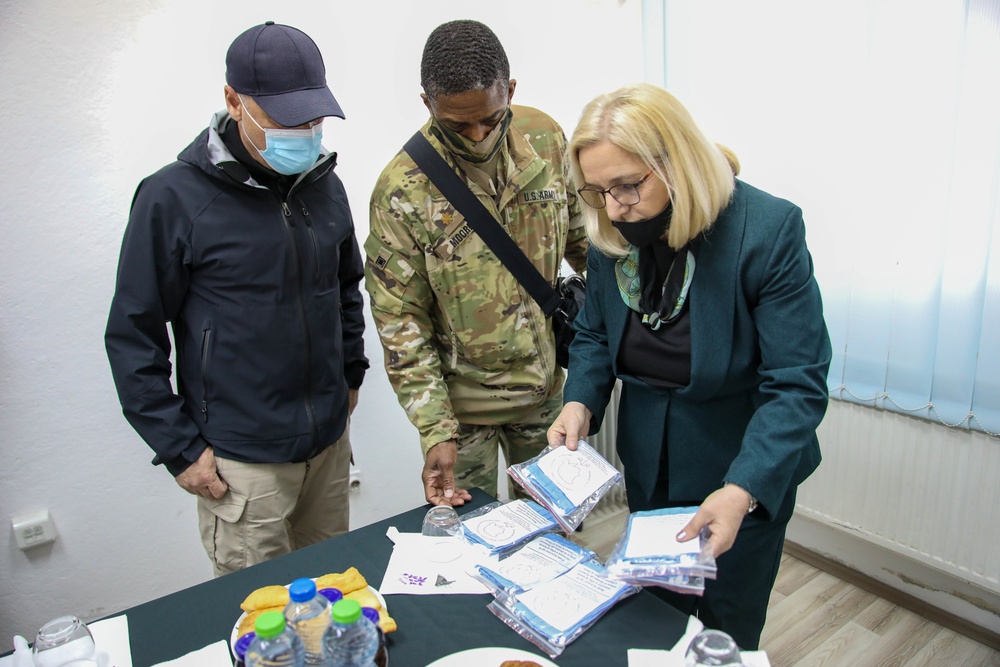 KFOR Civil Military Cooperation Donates to Center for Promotion of Women's Rights