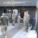 Connecticut Adjutant General Maj. Gen. Evon Visits Deployed Troops in Kosovo