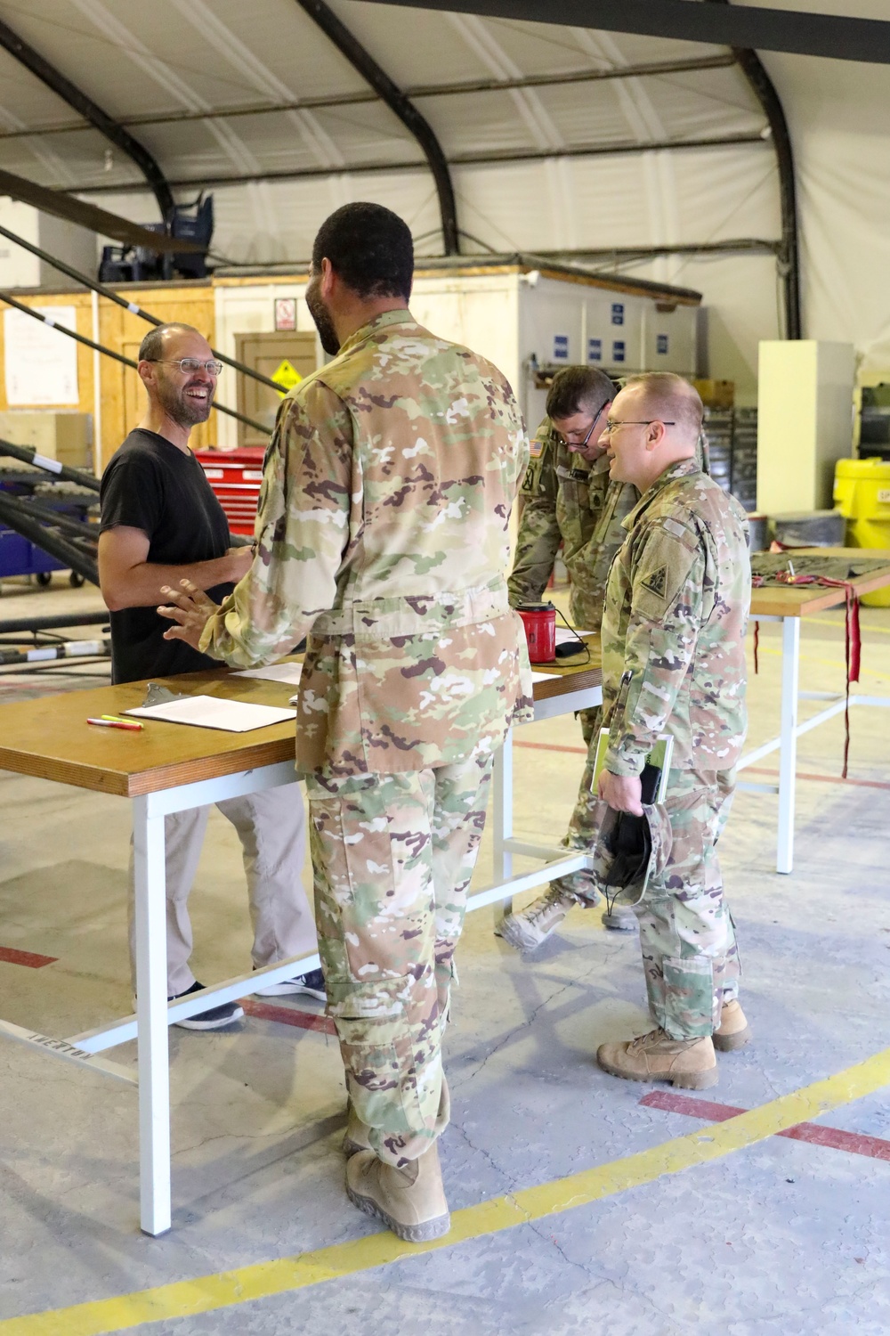 Connecticut Adjutant General Maj. Gen. Evon Visits Deployed Troops in Kosovo