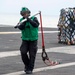 USS Carl Vinson (CVN 70) Conducts VERTREP with USNS Washington Chambers (T-AKE 11)