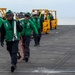 USS Carl Vinson (CVN 70) Conducts VERTREP with USNS Washington Chambers (T-AKE 11)