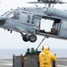 USS Carl Vinson (CVN 70) Conducts VERTREP with USNS Washington Chambers (T-AKE 11)