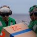 USS Carl Vinson (CVN 70) Conducts VERTREP with USNS Washington Chambers (T-AKE 11)
