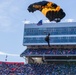 U.S. Army Parachute Team jumps in to University of Florida football game