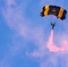 U.S. Army Parachute Team jumps in to University of Florida football game